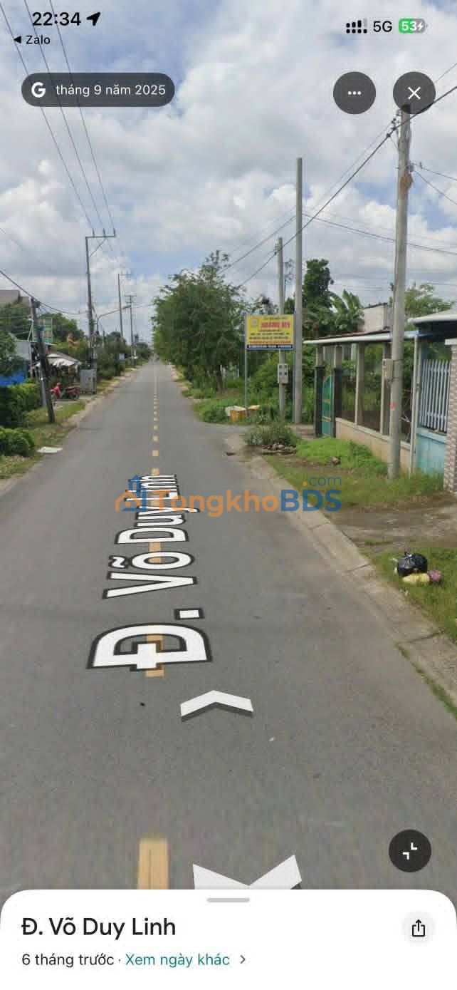 Đất Võ Duy Linh Gò Công 150m² 1.2 tỷ - Sổ đỏ chính chủ