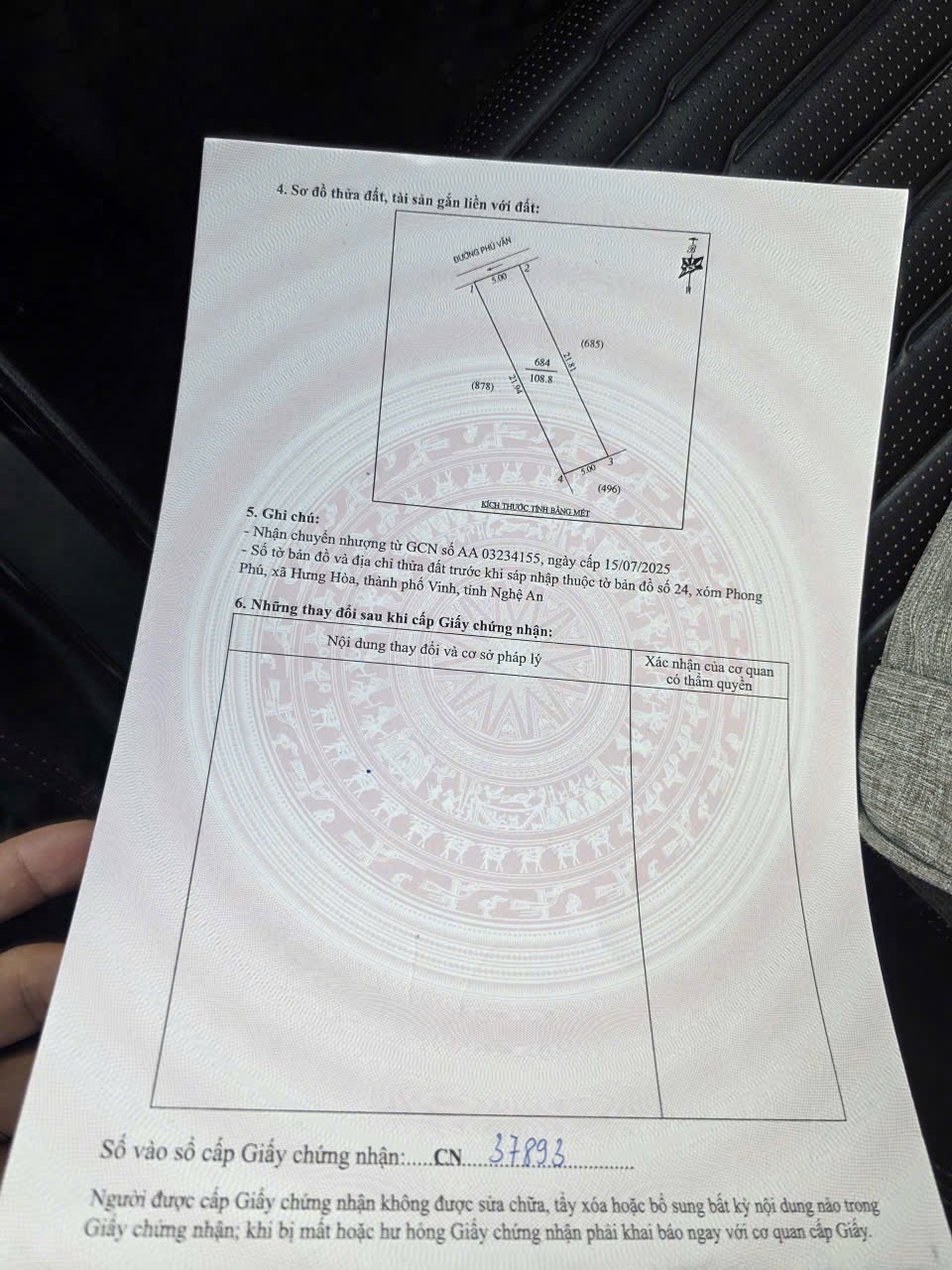 Bán Lô đất Phong Phú