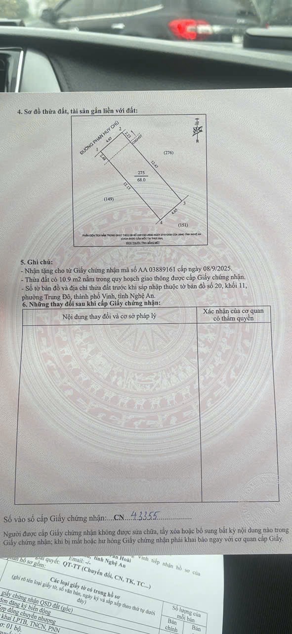 🔥 CHÍNH CHỦ GỬI BÁN NHANH LÔ ĐẤT MẶT ĐƯỜNG 🔥📍 Vị trí: mặt đường Phan Huy Chú• Diện tích: 68m²• Đất vuông vắn, đẹp, dễ xây dựng• Mặt đường rộng, thuận tiện ở hoặc kinh doanh