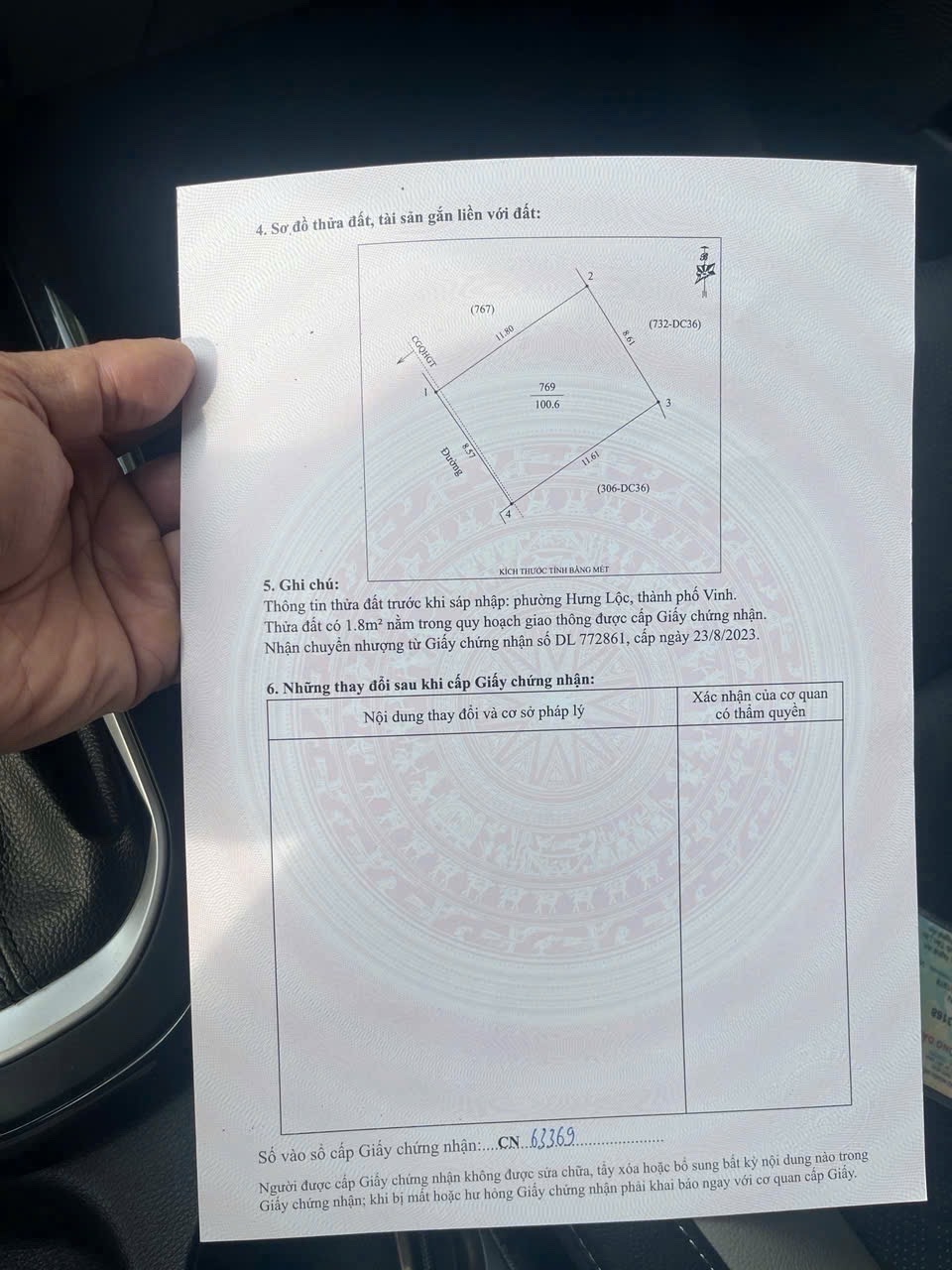 Bán đất Hưng Lộc 100m vuông