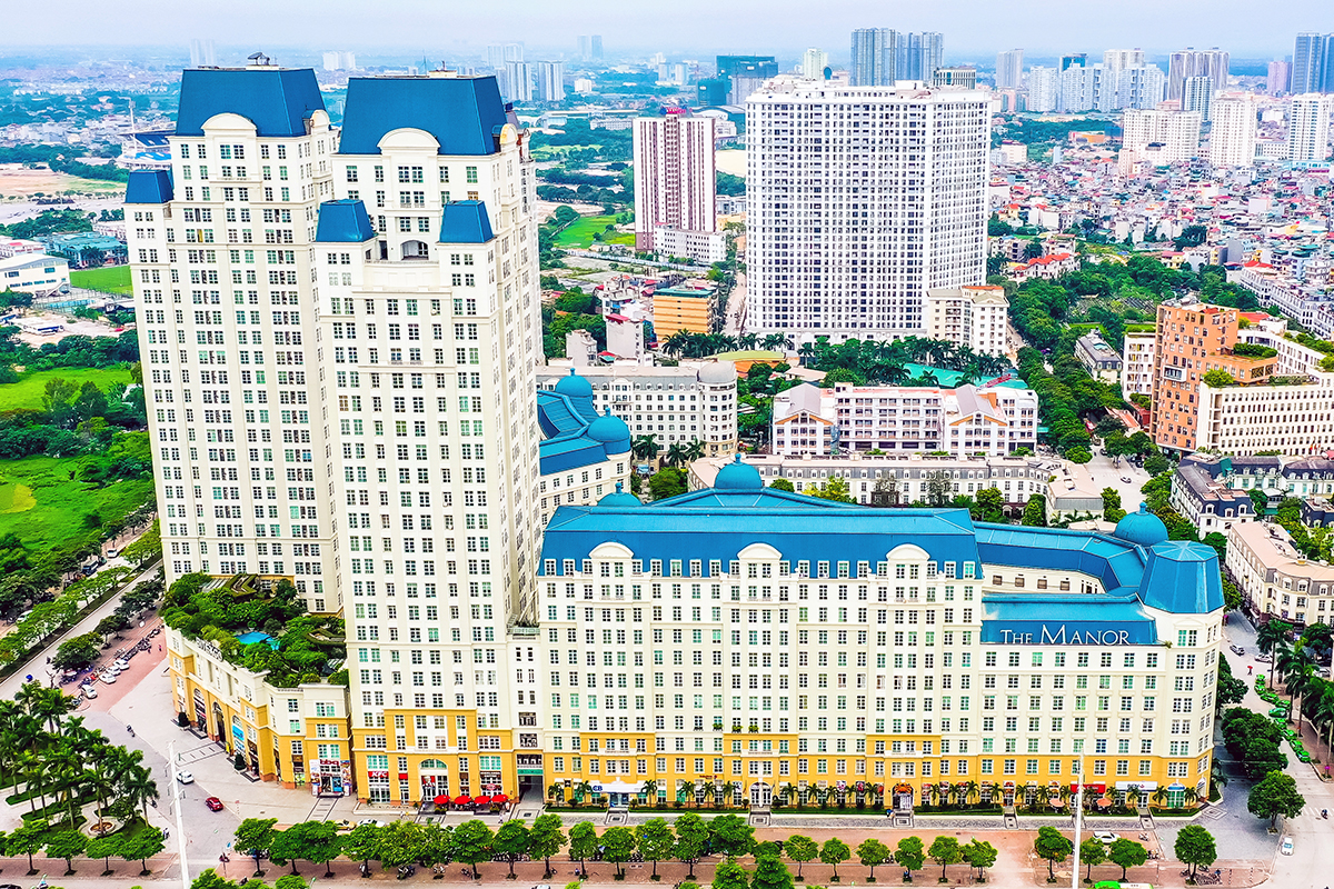 Căn hộ chung cư The Manor Mễ Trì 192m² giá 12 triệu - Thiết kế hiện đại, không gian thoáng đãng!