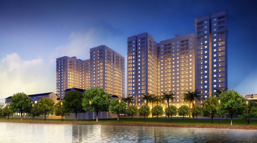 Căn hộ chung cư Heaven RiverView Quận 8 74m² giá 7 triệu - Nội thất cơ bản, giao thông thuận lợi!