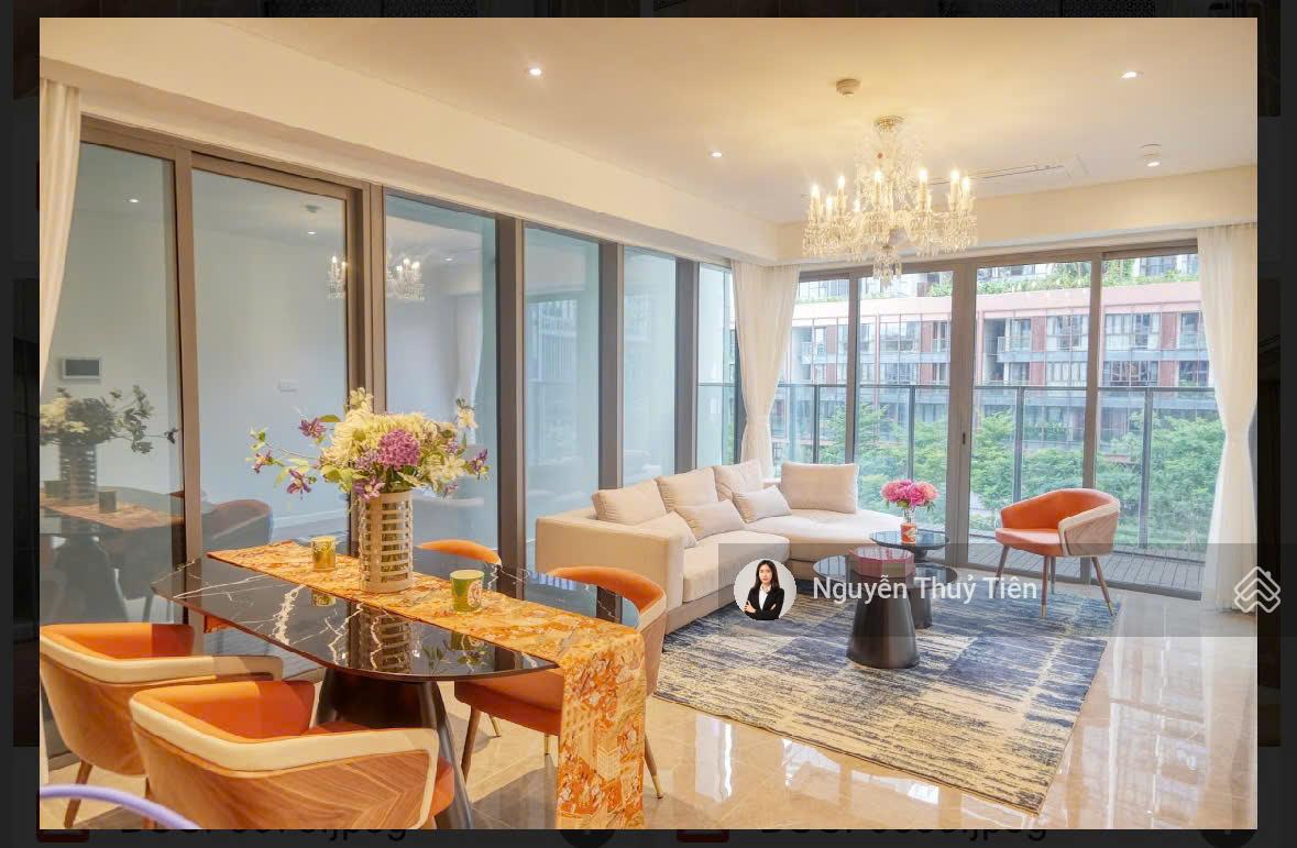 Căn hộ The Opera cho thuê 3 phòng ngủ 147m² - Thiết kế sang trọng, view đẹp