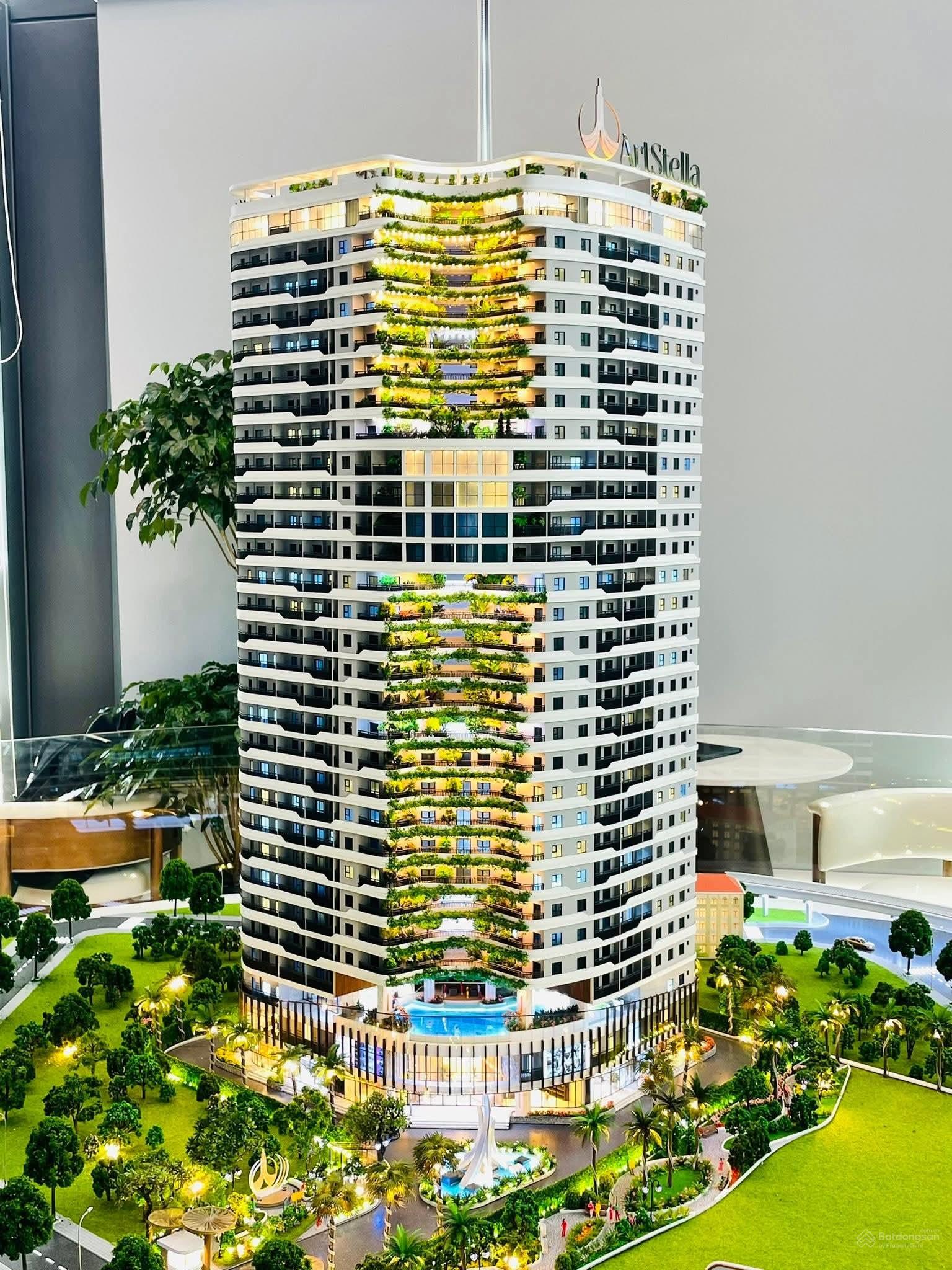 Căn hộ Art Stella Dĩ An 48m² giá 1.848 tỷ - Thiết kế kiến trúc đẳng cấp 2025!